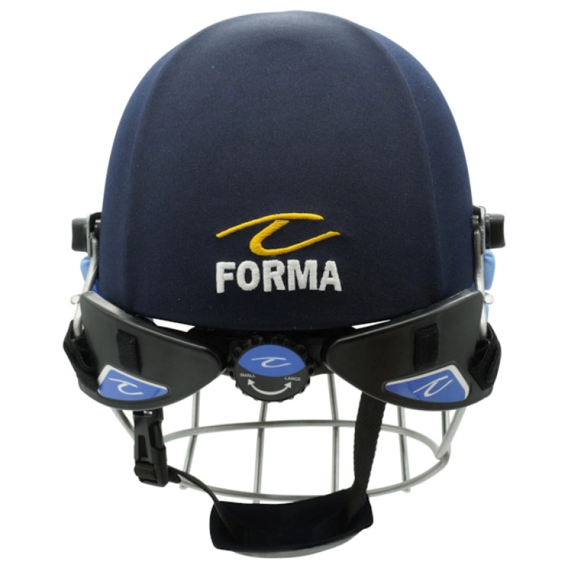 Forma Cricket Helmet - Pro SRS - Steel Grill - Navy