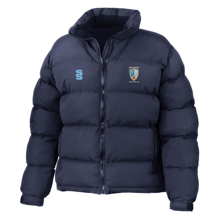 EAST ARDSLEY UTD CC - LADIES PUFFER JACKET