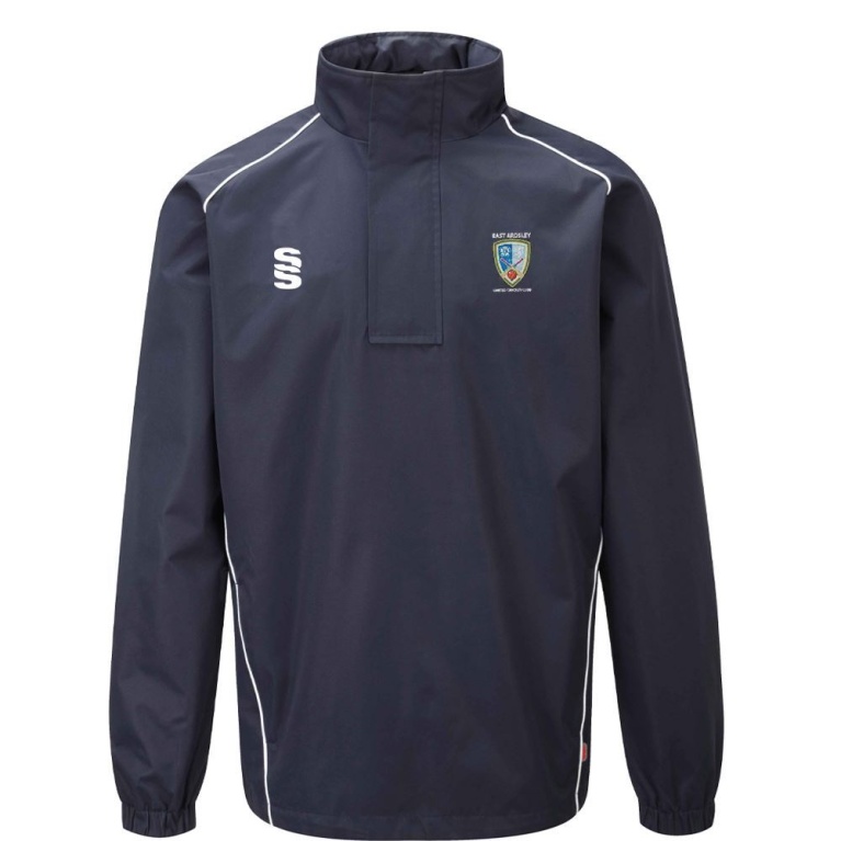 EAST ARDSLEY UTD CC - 1/4 ZIP RAIN JACKET