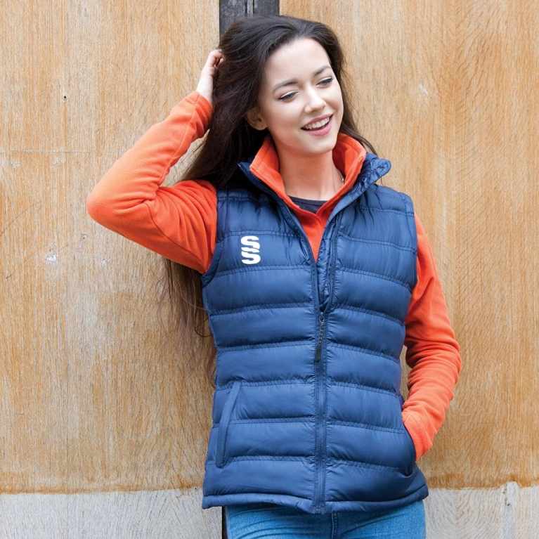EAST ARDSLEY UTD CC - FEMALE GILET NAVY